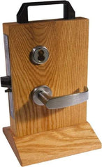 Sargent - Storeroom Lever Lockset - 2-3/4" Back Set, Steel, Brushed Chrome Finish - Apex Tool & Supply