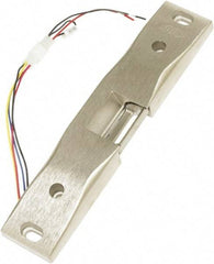 Rutherford - 9" Long x 3/4" Wide, Satin Stainless Steel Finish, Electric Door Strike - Field Selectable 12 or 24 VDC & 12-24 VAC, VAC/VDC Power, Zinc Alloy - Apex Tool & Supply
