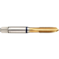 ‎1/4-20 3FL 2B Cobalt Spiral Point Plug Black Ring Tap-TiN - Apex Tool & Supply
