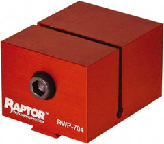 Raptor Workholding - 3/4" Jaw Width, 1.82" High x 2.35" Long x 2.95" Wide Dovetail Vise - For Use with 4 & 5 Axis Workholding Systems - Apex Tool & Supply