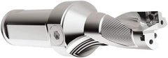 Seco - 2-3/4" Max Drill Depth, 2xD, 1-3/8" Diam, Indexable Insert Drill - 2 Inserts, 1-1/2" Shank Diam, Straight Shank - Apex Tool & Supply