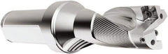 Seco - 92mm Max Drill Depth, 2xD, 46mm Diam, Indexable Insert Drill - 2 Inserts, 40mm Shank Diam, Straight Shank - Apex Tool & Supply