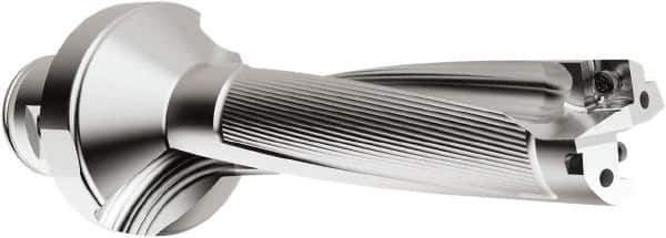Seco - 140mm Max Drill Depth, 4xD, 35mm Diam, Indexable Insert Drill - 2 Inserts, 28mm Shank Diam, Straight Shank - Apex Tool & Supply