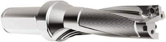 Seco - 6-3/4" Max Drill Depth, 3xD, 2-1/4" Diam, Indexable Insert Drill - 2 Inserts, 1-1/2" Shank Diam, Straight Shank - Apex Tool & Supply