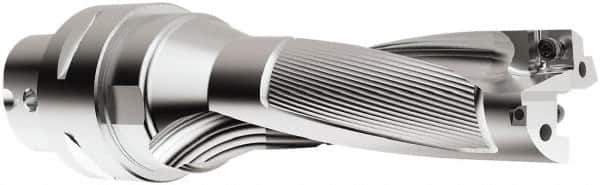 Seco - 99mm Max Drill Depth, 3xD, 33mm Diam, Indexable Insert Drill - 2 Inserts, C5 Modular Connection Shank - Apex Tool & Supply