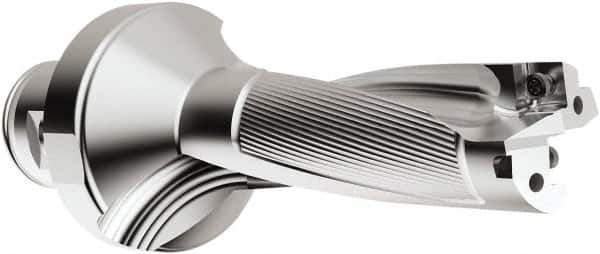 Seco - 96mm Max Drill Depth, 3xD, 32mm Diam, Indexable Insert Drill - 2 Inserts, 28mm Shank Diam, Straight Shank - Apex Tool & Supply