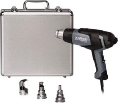 Steinel - 120 to 1,100°F Heat Setting, 1 to 13 CFM Air Flow, Heat Gun Kit - 120 Volts, 13.2 Amps, 1,600 Watts, 6' Cord Length - Apex Tool & Supply