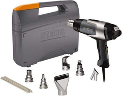 Steinel - 120 to 1,150°F Heat Setting, 4 to 13 CFM Air Flow, Heat Gun Kit - 120 Volts, 13.3 Amps, 1,600 Watts, 6' Cord Length - Apex Tool & Supply