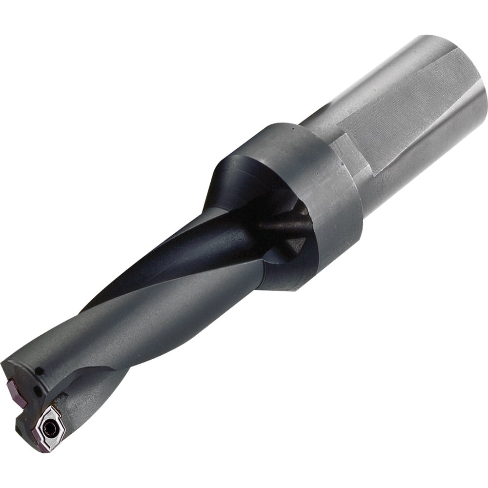 Kyocera - Indexable Insert Drills; Drill Style: DRZ ; Drill Diameter (mm): 37.01 ; Maximum Drill Depth (mm): 111.00 ; Shank Type: Cylindrical ; Shank Diameter (Inch): 1.25 ; Cutting Direction: Right Hand - Exact Industrial Supply