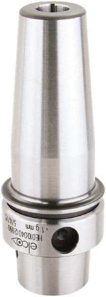 Lyndex - 0.1574" Hole Diam, HSK50E Taper Shank Shrink Fit Tool Holder & Adapter - 3.1496" Projection, 0.3937" Nose Diam, Through Coolant - Exact Industrial Supply