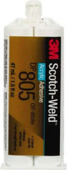 3M - 48.5 mL Cartridge Two Part Acrylic Adhesive - 3 to 4 min Working Time - Apex Tool & Supply