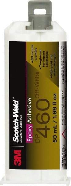3M - 50 mL Cartridge Epoxy - 60 to 90 min Working Time - Apex Tool & Supply