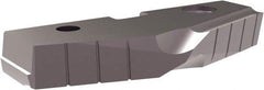 Allied Machine and Engineering - 3-1/8" Diam x 7/16" Thick, Seat Code 6, 144° Included Angle Spade Drill Insert - TiAlN Coated, Cobalt, Grade Super Cobalt, Series T-A - Apex Tool & Supply