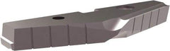 Allied Machine and Engineering - 4-1/2" Diam x 7/16" Thick, Seat Code 8, 144° Included Angle Spade Drill Insert - TiAlN Coated, Cobalt, Grade Super Cobalt, Series T-A - Apex Tool & Supply