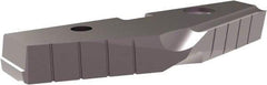 Allied Machine and Engineering - 4" Diam x 7/16" Thick, Seat Code 7, 144° Included Angle Spade Drill Insert - TiN Coated, Cobalt, Grade Super Cobalt, Series T-A - Apex Tool & Supply