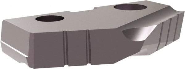 Allied Machine and Engineering - 1-13/16" Diam x 1/4" Thick, Seat Code 3, 132° Included Angle Spade Drill Insert - TiAlN Coated, Cobalt, Grade Super Cobalt, Series T-A - Apex Tool & Supply