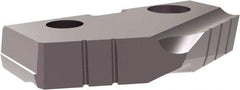 Allied Machine and Engineering - 1-13/16" Diam x 1/4" Thick, Seat Code 3, 132° Included Angle Spade Drill Insert - TiAlN Coated, Cobalt, Grade Super Cobalt, Series T-A - Apex Tool & Supply