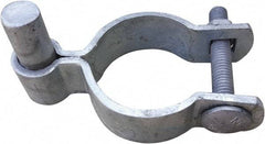 VizCon - 5" High x 5" Long x 5" Wide Barrier Hinge \x96 Male - Galvanized Finish, Silver, Use with 45032-O, 45032-W - Apex Tool & Supply