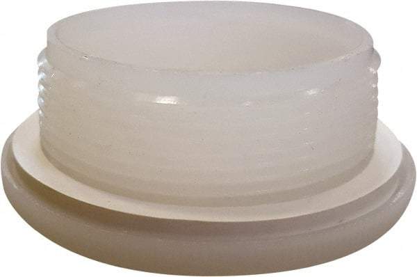 VizCon - 2" High x 2" Long x 2" Wide Barrier Drain Plug - Uncoated, White, Use with 45032-O, 45032-W - Apex Tool & Supply