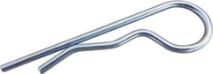 VizCon - 4" High x 4" Long x 2" Wide Barrier Keeper Pin - Galvanized Finish, Silver, Use with 45032-WWF-CP - Apex Tool & Supply