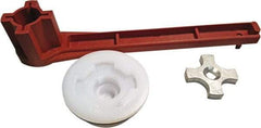 VizCon - 7" High x 7" Long x 2" Wide Barrier Socket Tool - Uncoated, Silver, Use with 45033-RC-B - Apex Tool & Supply