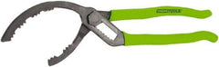 OEM Tools - 2-13/32 to 5" Diam Adjustable Oil Filter Plier - 5" Long - Apex Tool & Supply