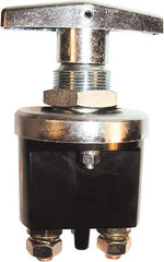 Battery Doctor - 2 Position, 12 Volt, 500 Amp, Battery Disconnect Switch - On-Off Sequence, Black & Silver - Apex Tool & Supply