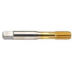 M3 x .50 Dia. - 6HX - 4 FL - Cobalt Semi-Bott Tap FORM-C-TiN - Apex Tool & Supply