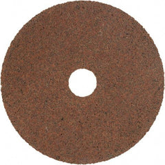 WALTER Surface Technologies - 6" Diam, 1/4" Face Width, 7/8" Center Hole, Coarse Grade, Zirconium Deburring Wheel - Unitized, Medium/Hard Grade, 8,000 RPM - Apex Tool & Supply