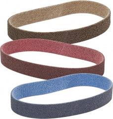 WALTER Surface Technologies - 1-1/2" Wide x 30" OAL, Aluminum Oxide/Silicon Carbide Abrasive Belt - Aluminum Oxide/Silicon Carbide, Medium, Nonwoven - Apex Tool & Supply