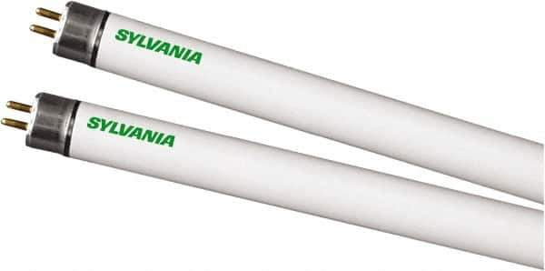 SYLVANIA - 54 Watt Fluorescent Tubular Miniature Bi-Pin Lamp - 4,100°K Color Temp, 4,450 Lumens, T5, 40,000 hr Avg Life - Apex Tool & Supply