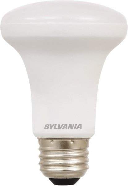 SYLVANIA - 5 Watt LED Flood/Spot Medium Screw Lamp - 2,700°K Color Temp, 350 Lumens, Dimmable, Shatter Resistant, R20, 11,000 hr Avg Life - Apex Tool & Supply