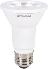 SYLVANIA - 6 Watt LED Flood/Spot Medium Screw Lamp - 3,000°K Color Temp, 425 Lumens, Shatter Resistant, PAR20, 25,000 hr Avg Life - Apex Tool & Supply