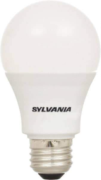 SYLVANIA - 12 Watt LED Residential/Office Medium Screw Lamp - 2,700°K Color Temp, 1,100 Lumens, Shatter Resistant, A19, 11,000 hr Avg Life - Apex Tool & Supply