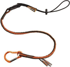 Ergodyne - 70" Tool Lanyard - Carabiner Connection, Orange - Apex Tool & Supply