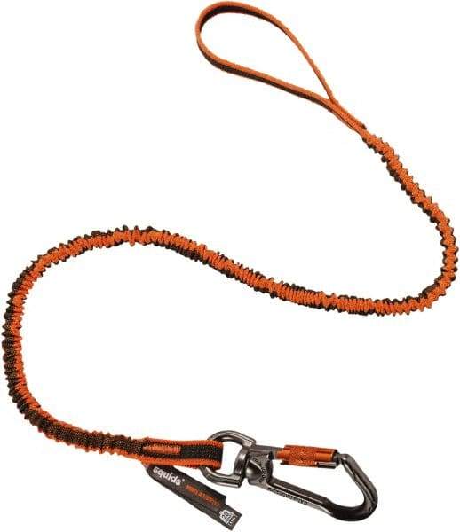 Ergodyne - 70" Tool Lanyard - Carabiner Connection, Orange - Apex Tool & Supply