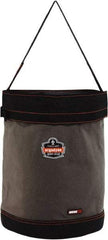 Ergodyne - 1 Pocket Gray & Black Canvas Tool Bucket - 16" Wide x 16" Deep x 20" High - Apex Tool & Supply