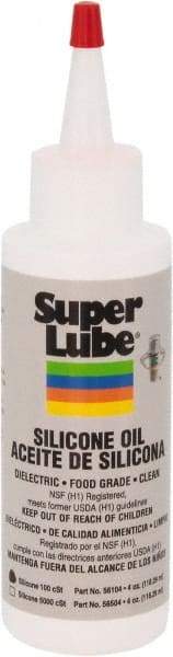 Synco Chemical - 4 oz Bottle Synthetic Machine Oil - -50 to 200°F, SAE 80W, ISO 100, 100 cSt at 25°C, Food Grade - Apex Tool & Supply