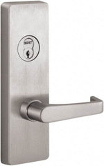 Stanley - Satin Stainless Steel Finish, Steel Lever Trim - Nonhanded, For Exit Devices - Apex Tool & Supply