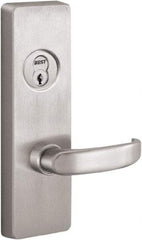 Stanley - Satin Stainless Steel Finish, Steel Lever Trim - Right Hand, For Exit Devices - Apex Tool & Supply
