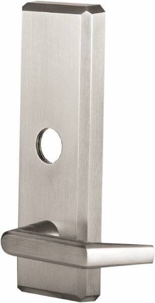 Stanley - Satin Chrome Finish, Steel Lever Trim - Nonhanded, For Exit Devices - Apex Tool & Supply