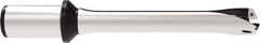 Allied Machine and Engineering - Series 32, 32 to 35mm Diam, 1-1/2" Diam Straight Shank with Flange, Straight Flute Spade Drill - 6-59/64" Max Depth, 11.7941" OAL, Standard Length, Through Coolant - Apex Tool & Supply