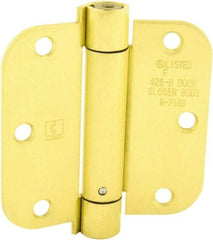 Hager - Specialty Hinges   Type: Self Closing Hinge    Length (Inch): 3-1/2 - Apex Tool & Supply