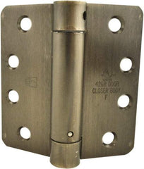 Hager - Specialty Hinges   Type: Self Closing Hinge    Length (Inch): 4 - Apex Tool & Supply