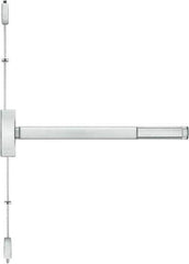 Stanley - Left & Right Hand, Surface Vertical Rod - Satin Stainless Steel Finish, 28 to 36" Door Width, Grade 1 - Apex Tool & Supply