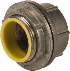Hubbell-Raco - 1-1/2" Trade, Die Cast Zinc Threaded Rigid/Intermediate (IMC) Conduit Hub - Insulated - Apex Tool & Supply