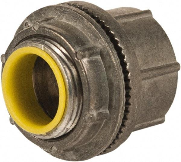 Hubbell-Raco - 1-1/4" Trade, Die Cast Zinc Threaded Rigid/Intermediate (IMC) Conduit Hub - Insulated - Apex Tool & Supply