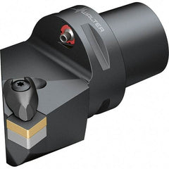 Walter - 0° Lead Angle, Indexable Turning Toolholder - 132.6mm OAL, Series DSKN-CAPTO-AUSSEN - Apex Tool & Supply