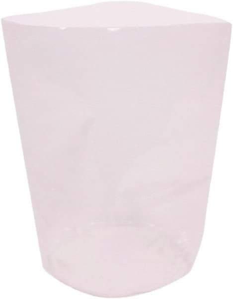 Guardair - 10 Gal, 8 mil, Plastic Disposable Liner - 15" Diam, 24-3/8" High, Flexible Liner, Snap On Drum Cover - Apex Tool & Supply