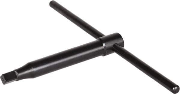 Samchully - 12" Chuck Diam Compatibility, Lathe Chuck T-Wrench - Compatible with SL-12 Chucks, 0.5512" Actual Key Square Size - Apex Tool & Supply